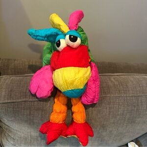 Colorful Plush Parrot Stuffed Animal